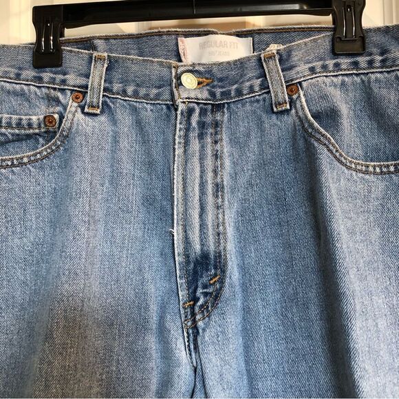 LEVIS - 🎉HP X 4🎉 505 M Sz 36/30 Regular Fit Straight-Leg Jeans/Light Wash GUC - Picture 5 of 16